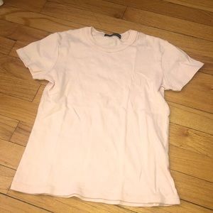 light pink brandy melville tee